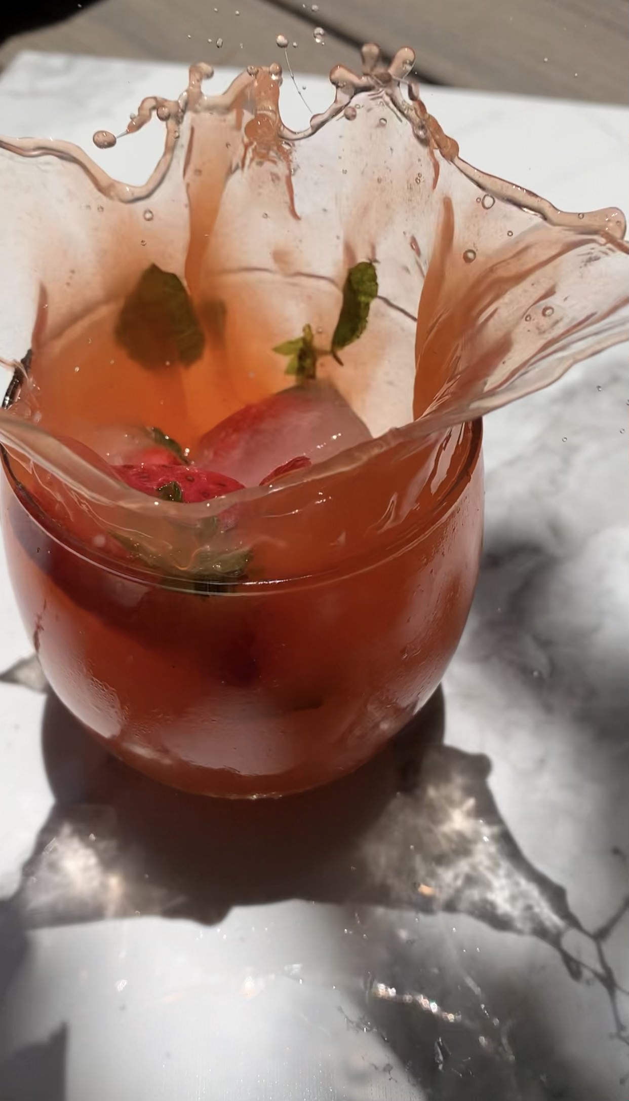 Summer Strawberry Mocktail 